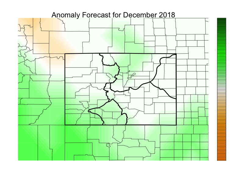 Colorado Climate Center Seasonal Precipitation Forecast