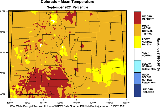 Colorado Climate Center - Monthly Summary